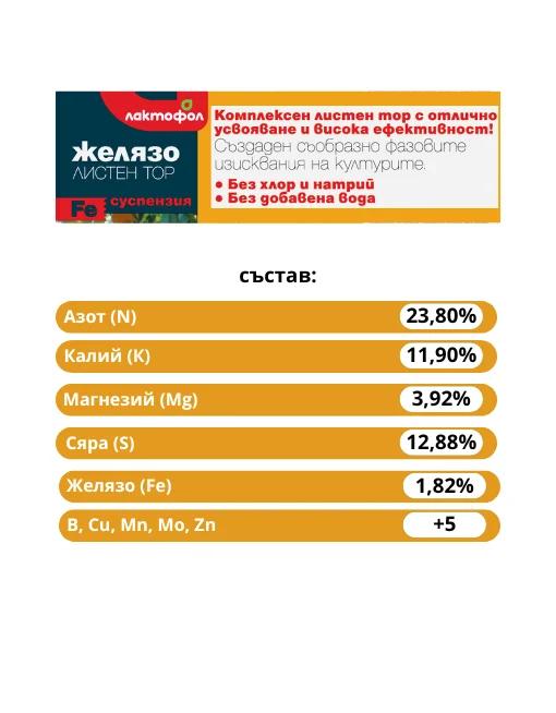 ЛАКТОФОЛ ЖЕЛЯЗО