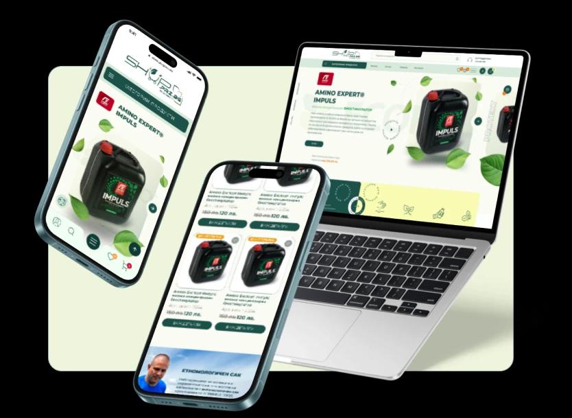 Presentation of the online store Shop PRZ.