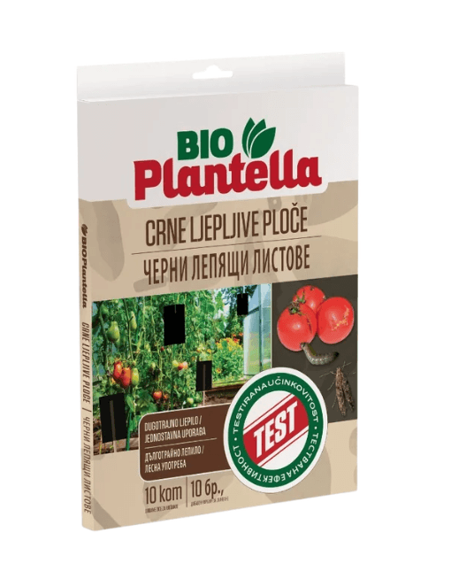 Черните лепящи листове Bio Plantella